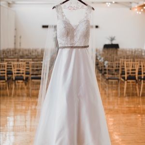 A-Line Sweetheart Ballgown Wedding Dress